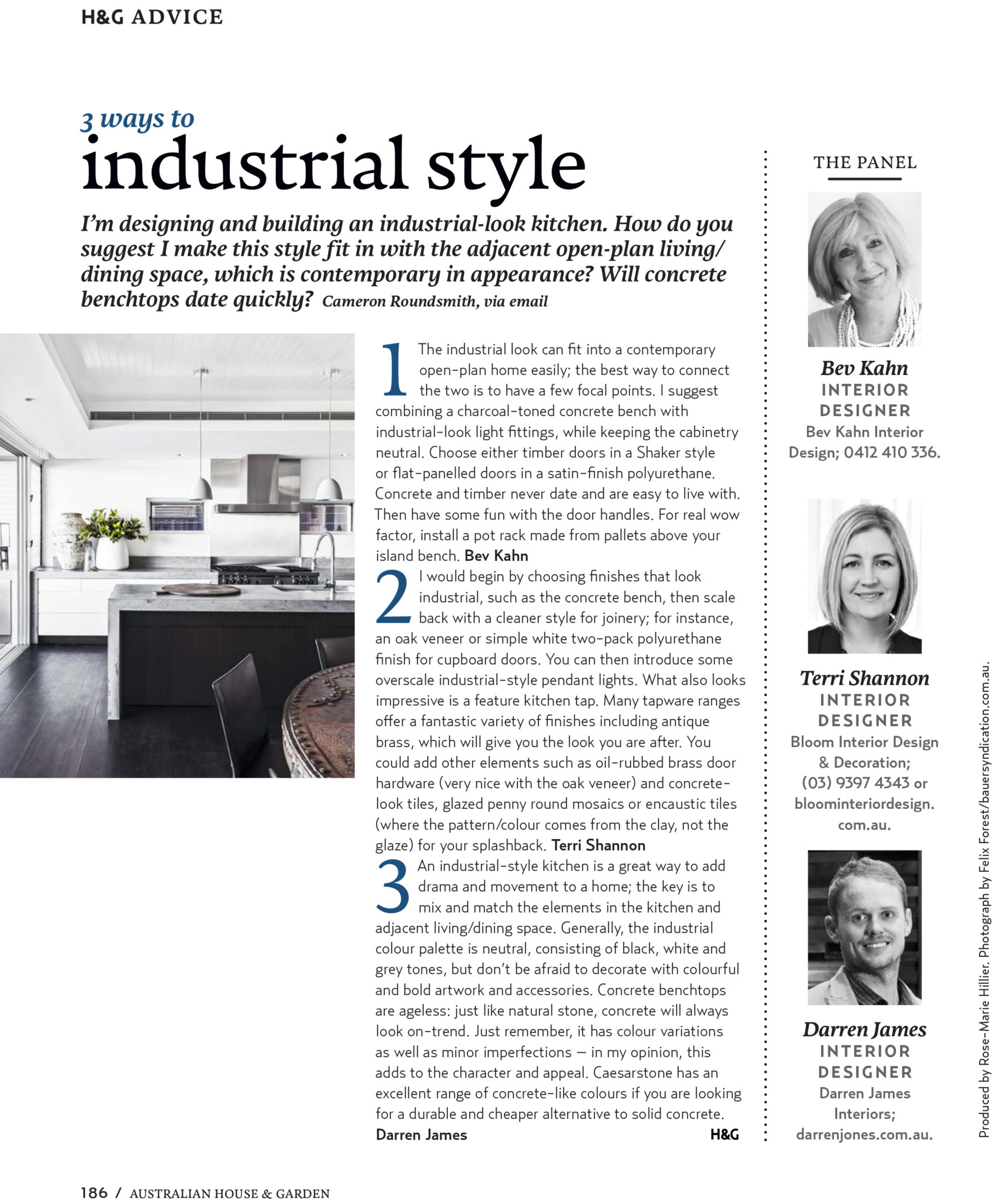 Industrial Style Kitchen
