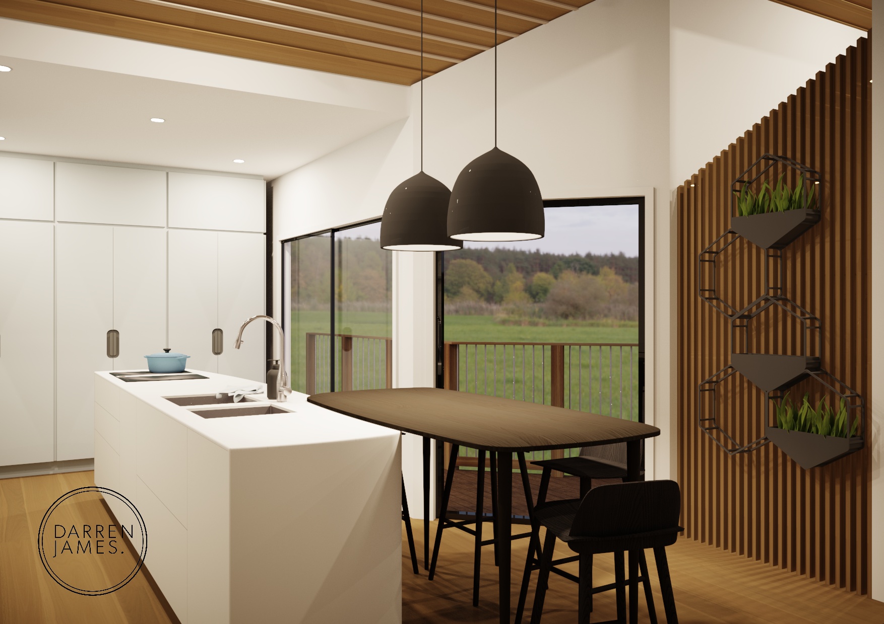 Chapel Hill Residence renders