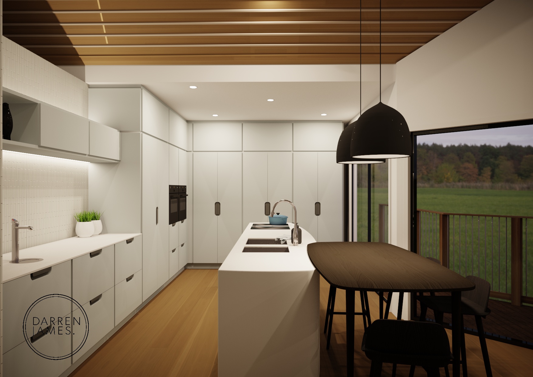 Chapel Hill Residence renders