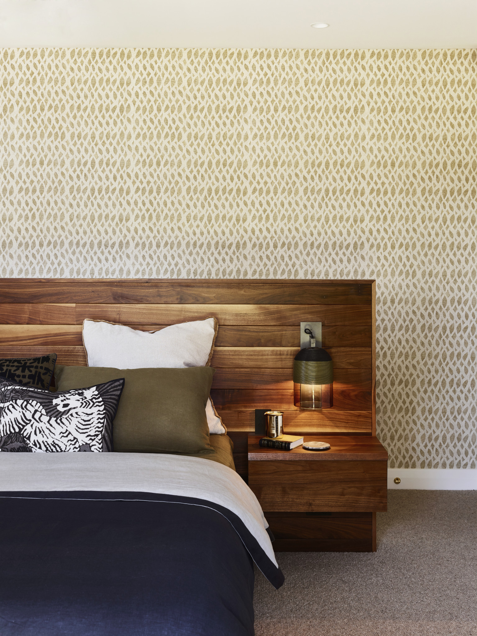 Renders - Master Suite bedroom with side table