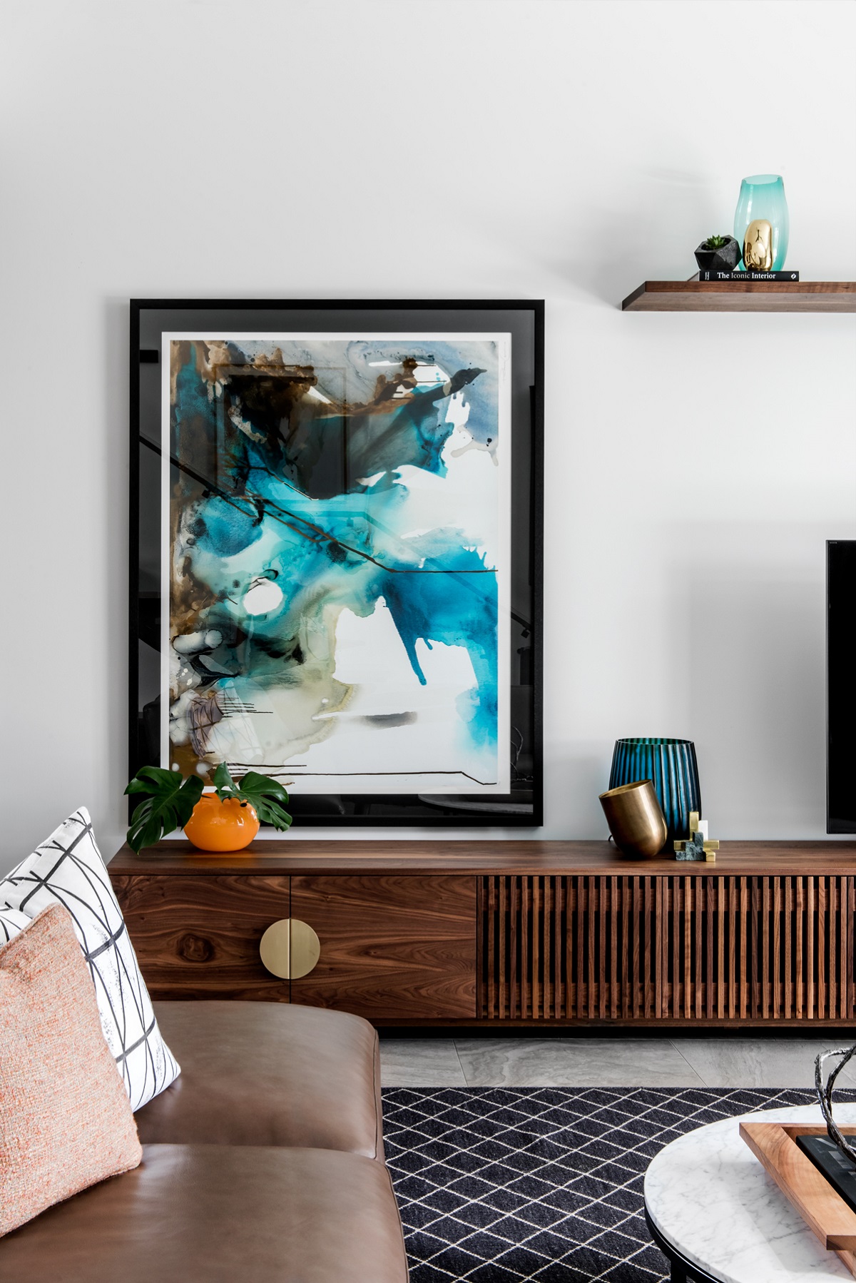 Underwood Residence living room