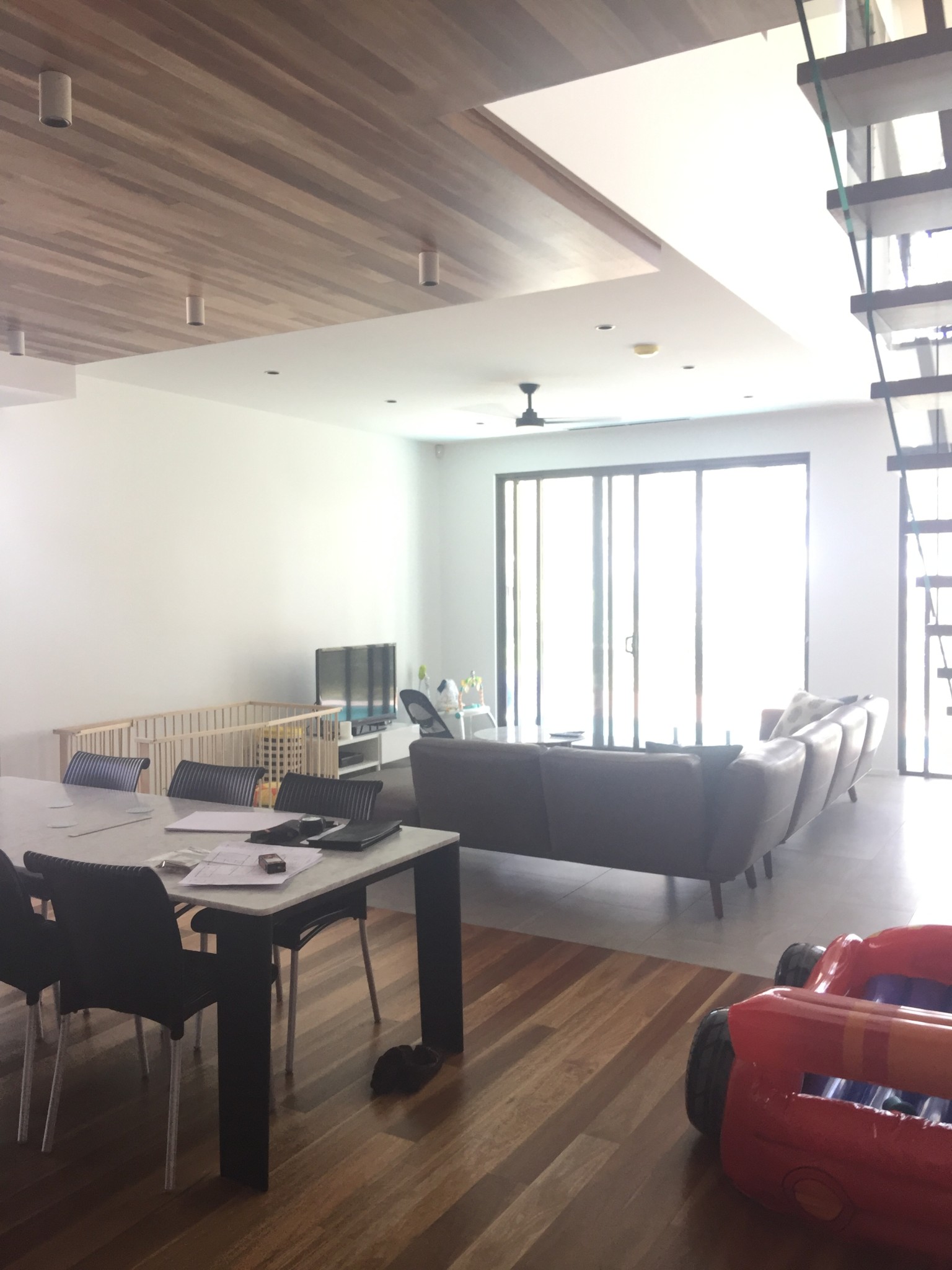 Underwood Residence living room before