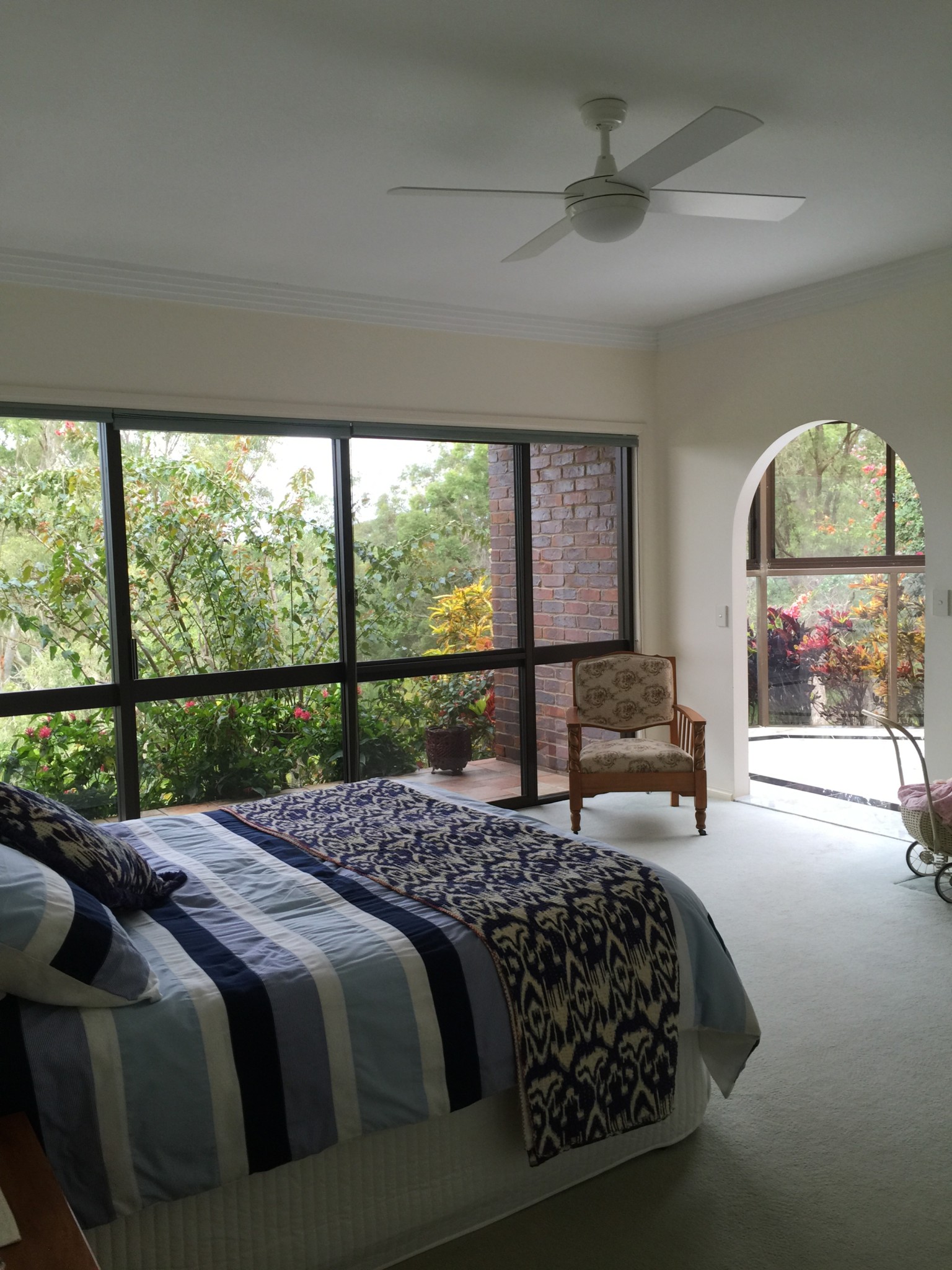 Master Suite bedroom with view