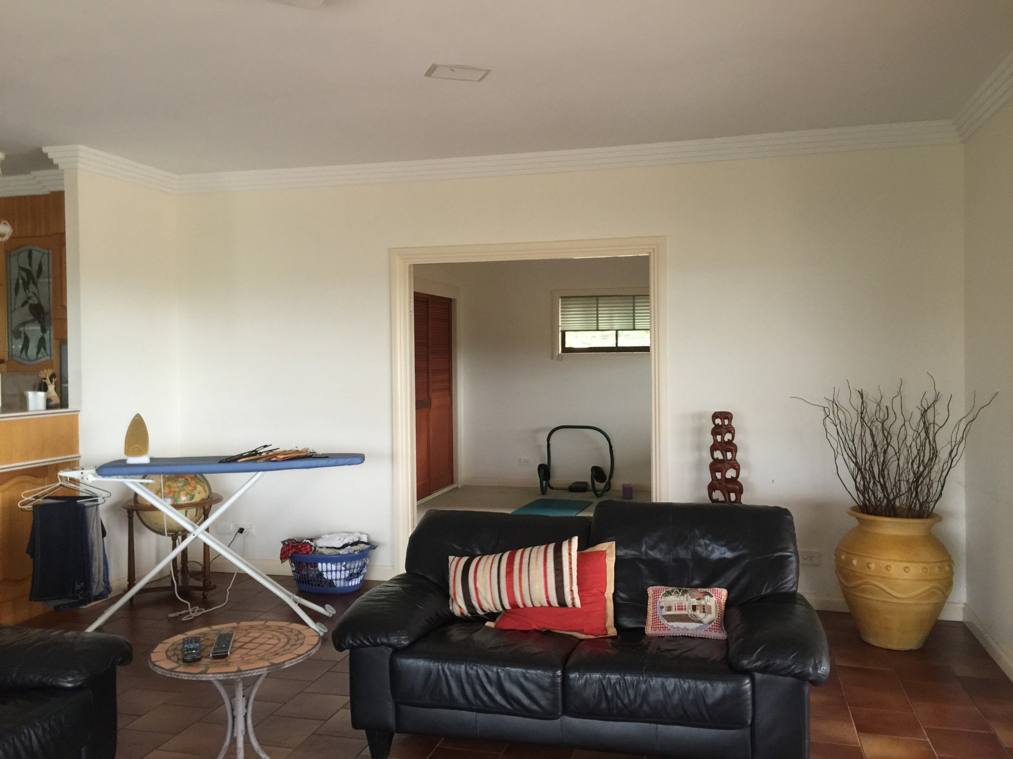 Redland Bay Residence: Kitchen side before