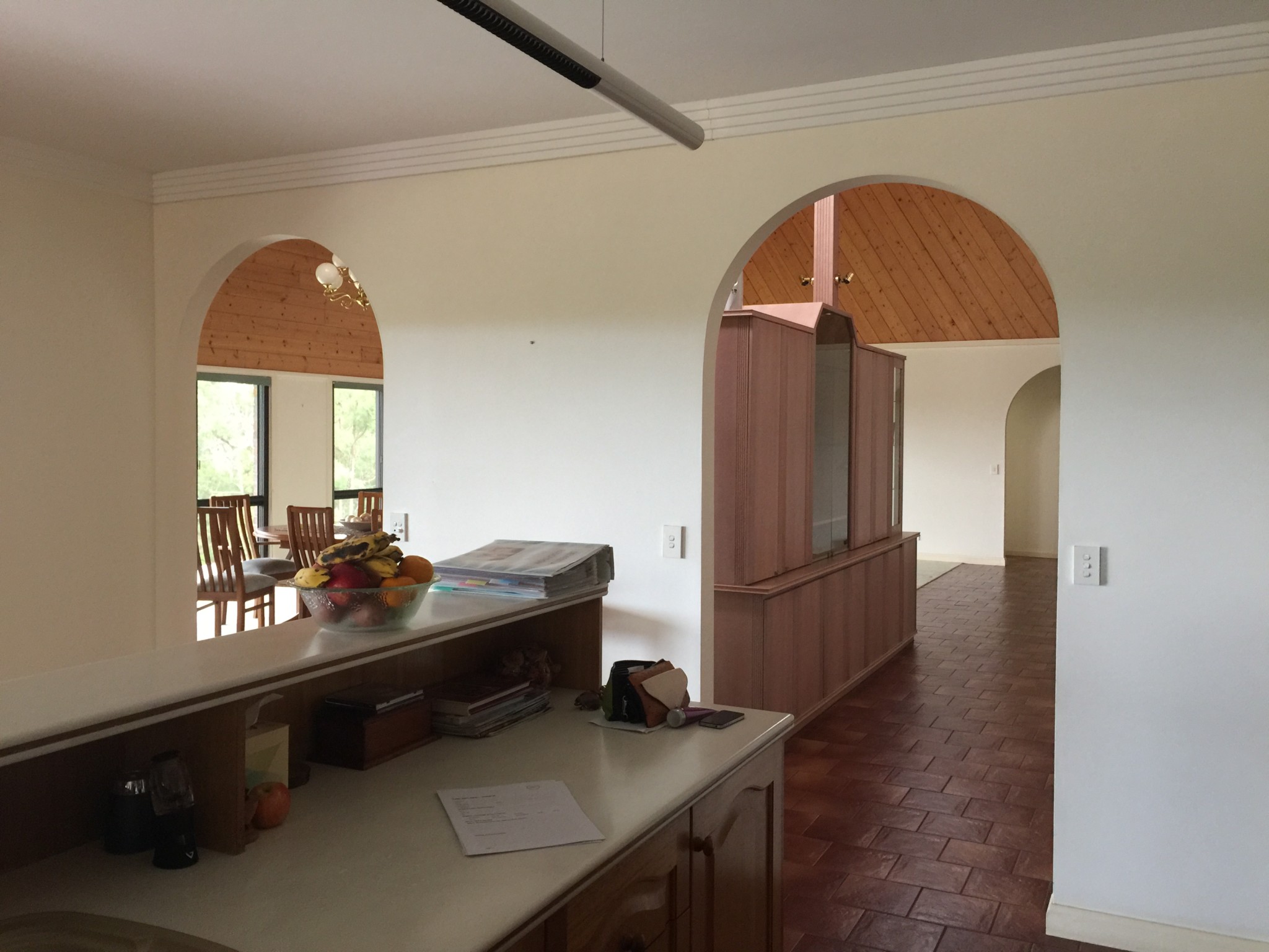 Redland Bay Residence: Kitchen hallway before