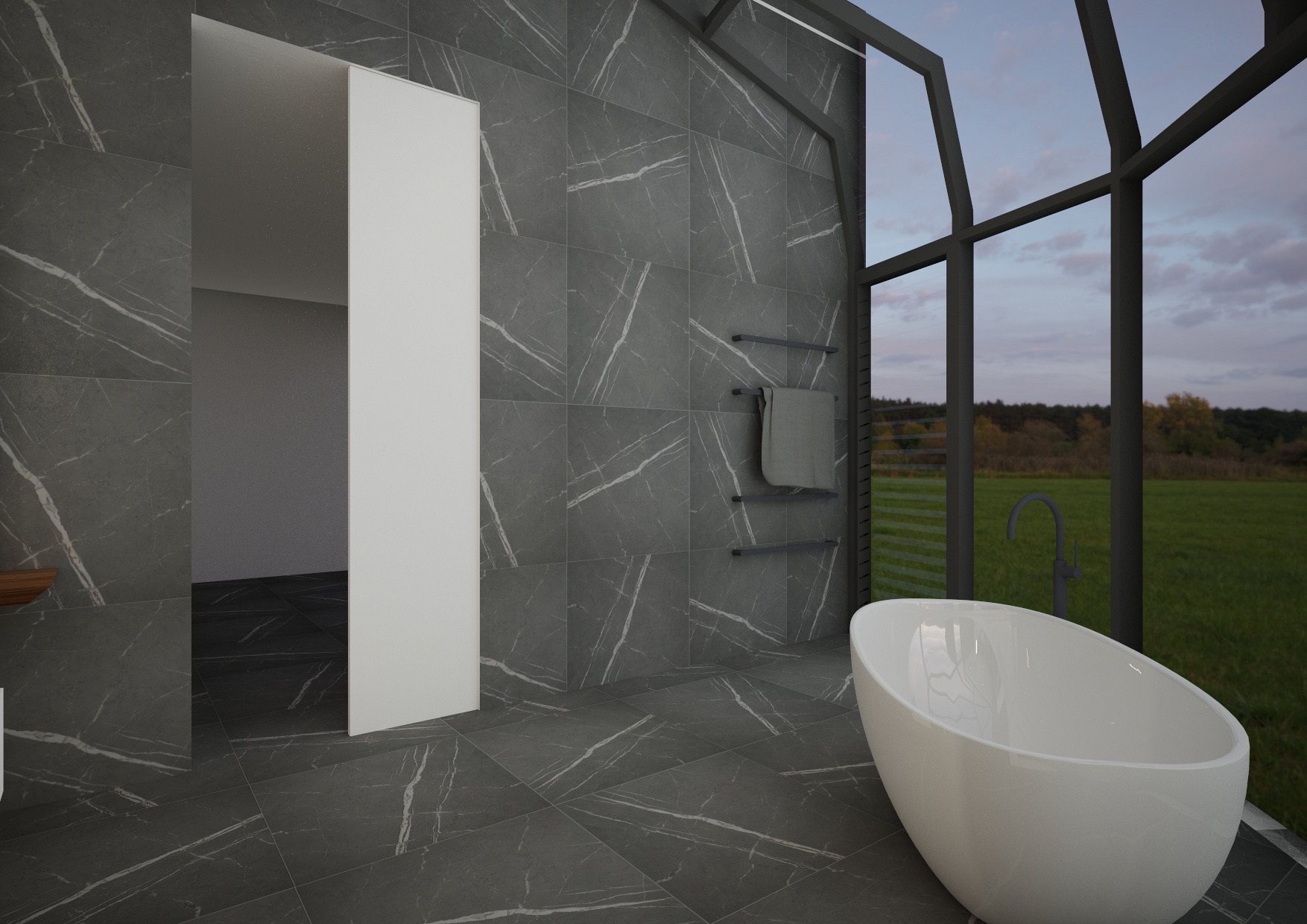Renders - Master Suite Bathroom couch