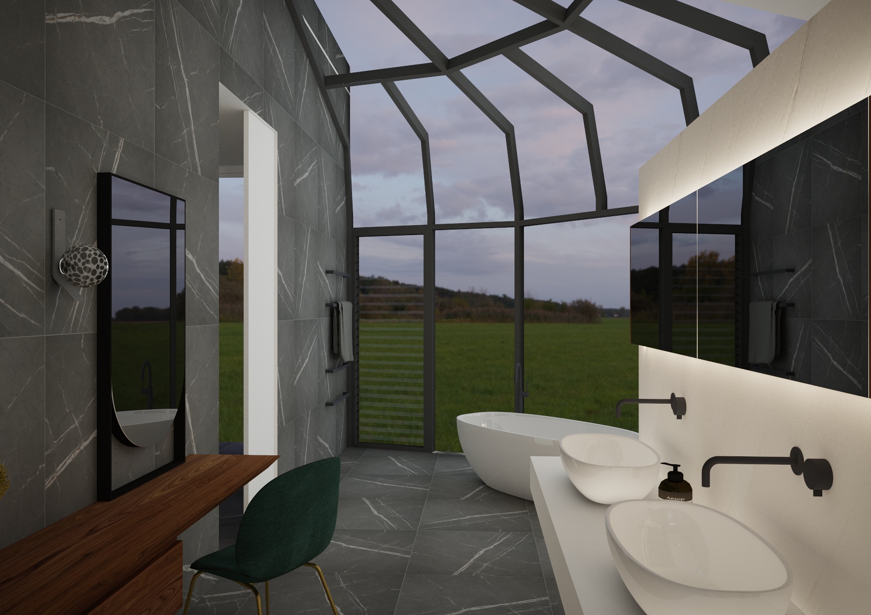 Renders - Master Suite Bathroom