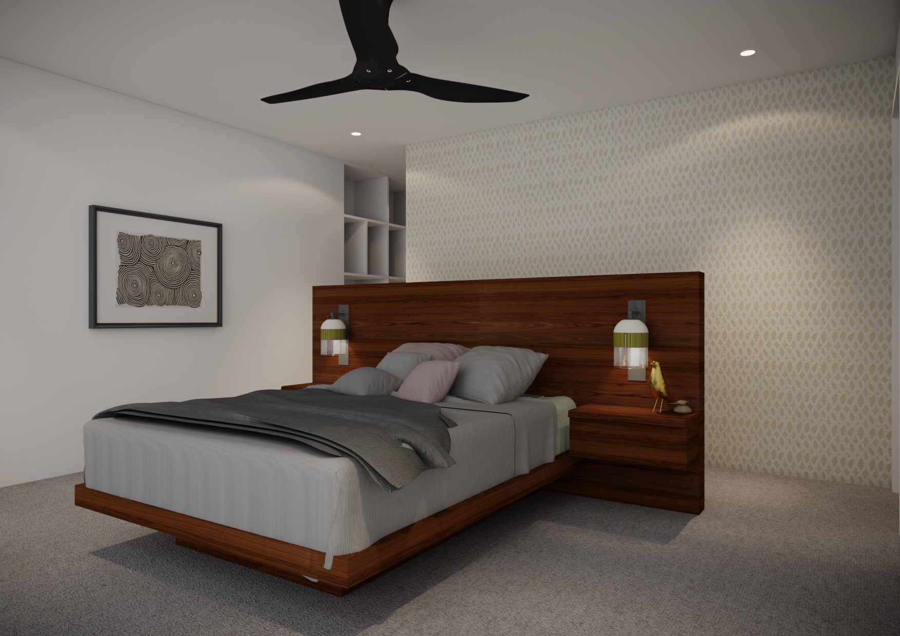 Renders - Master Suite Bedroom