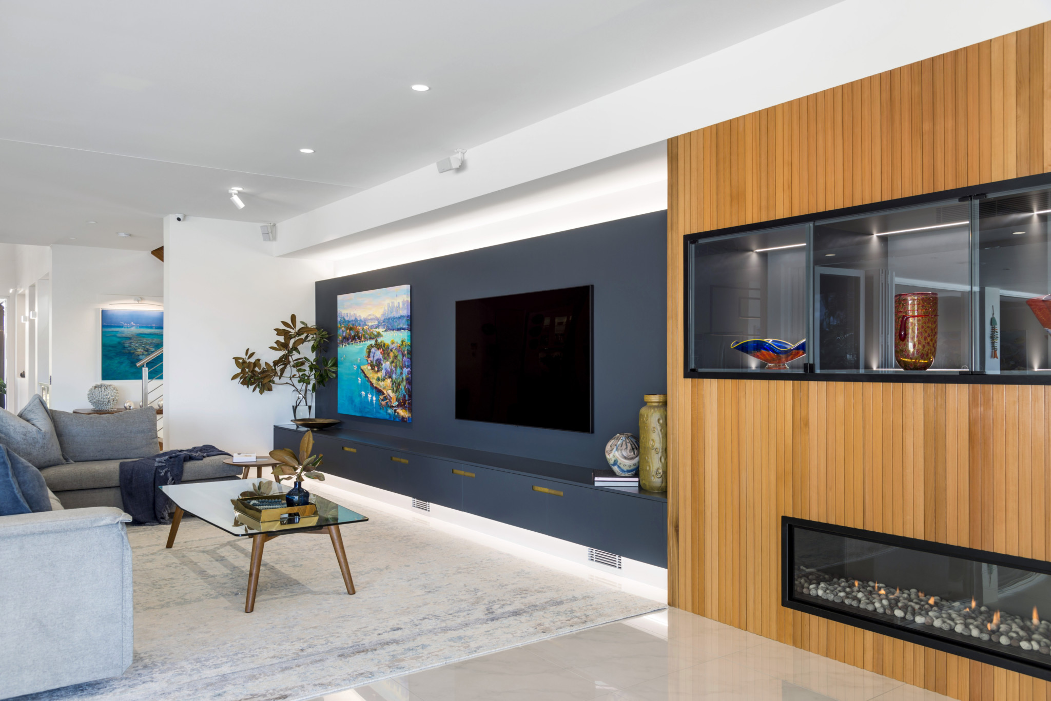 RABY BAY HOME full living room view