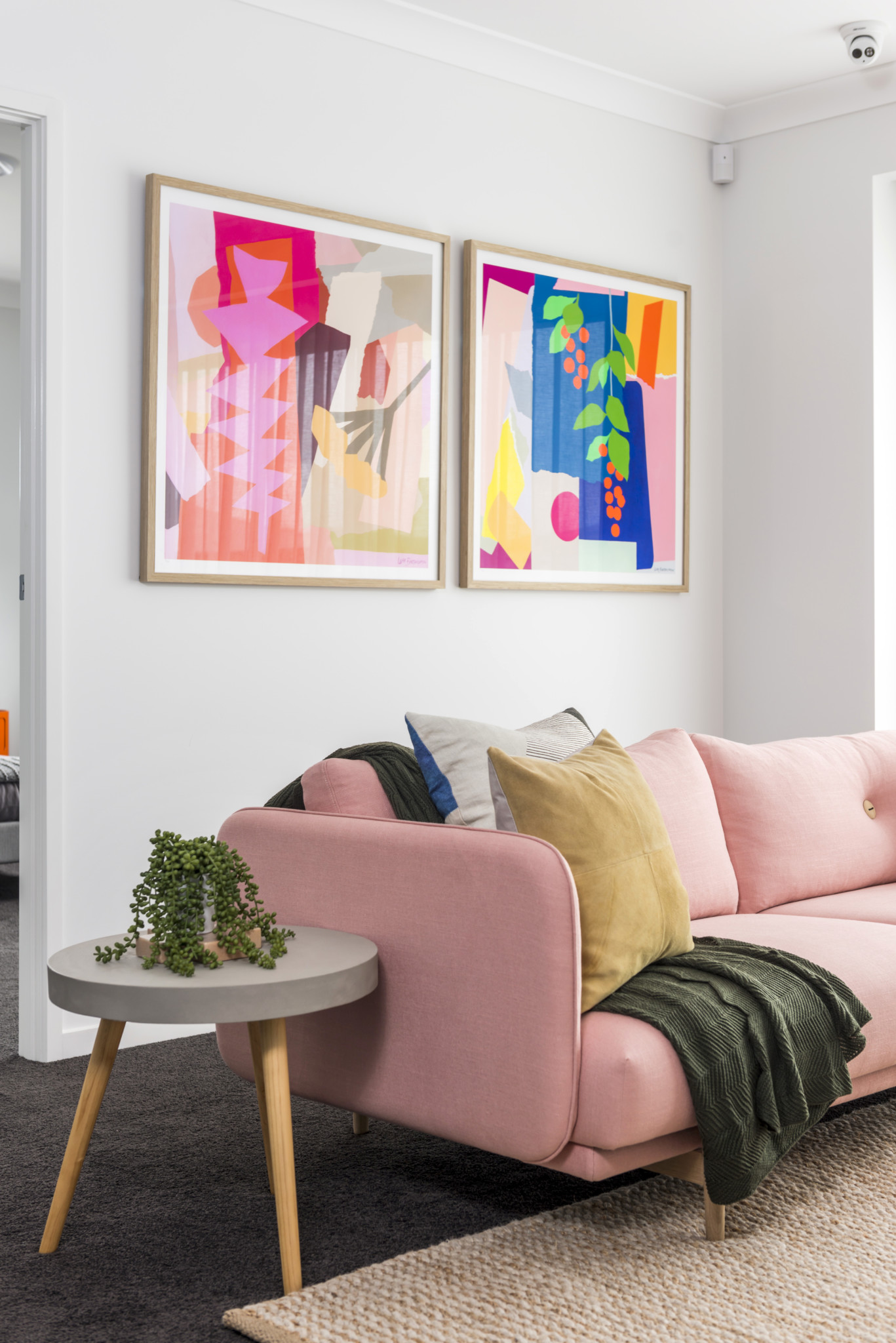 colorful picture frame art