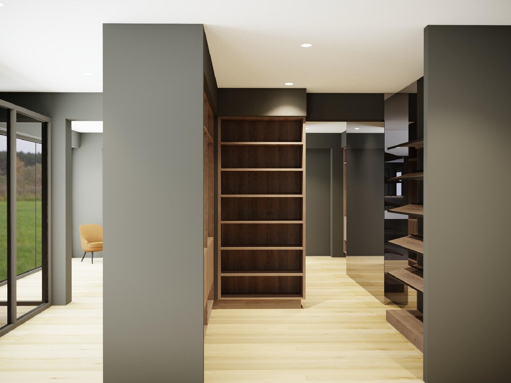 room closets and organizer