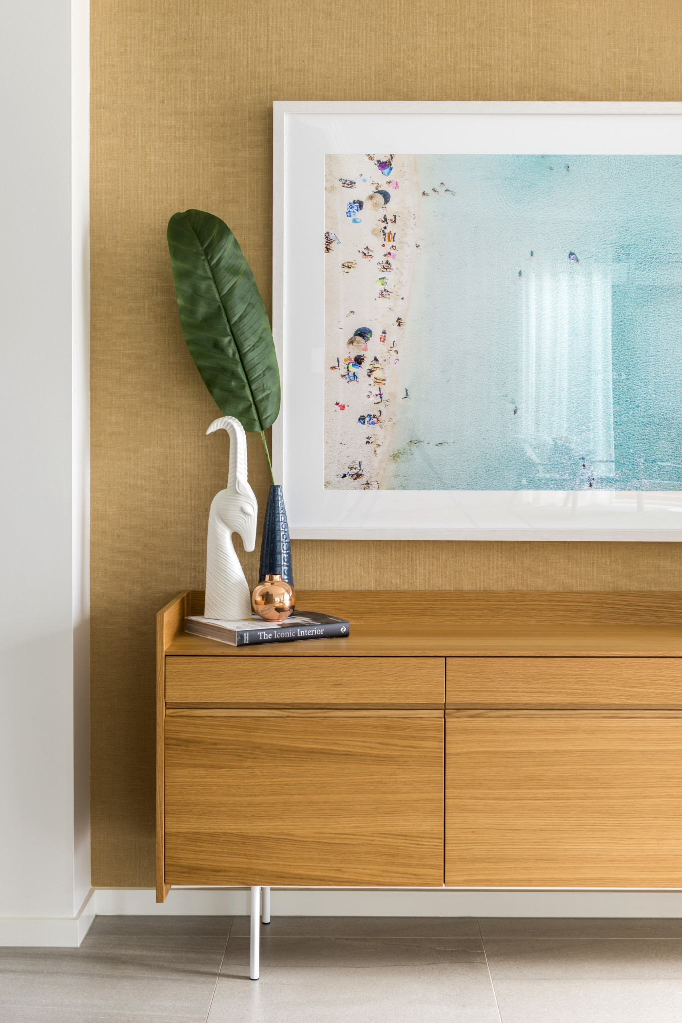 picture frame with design beside