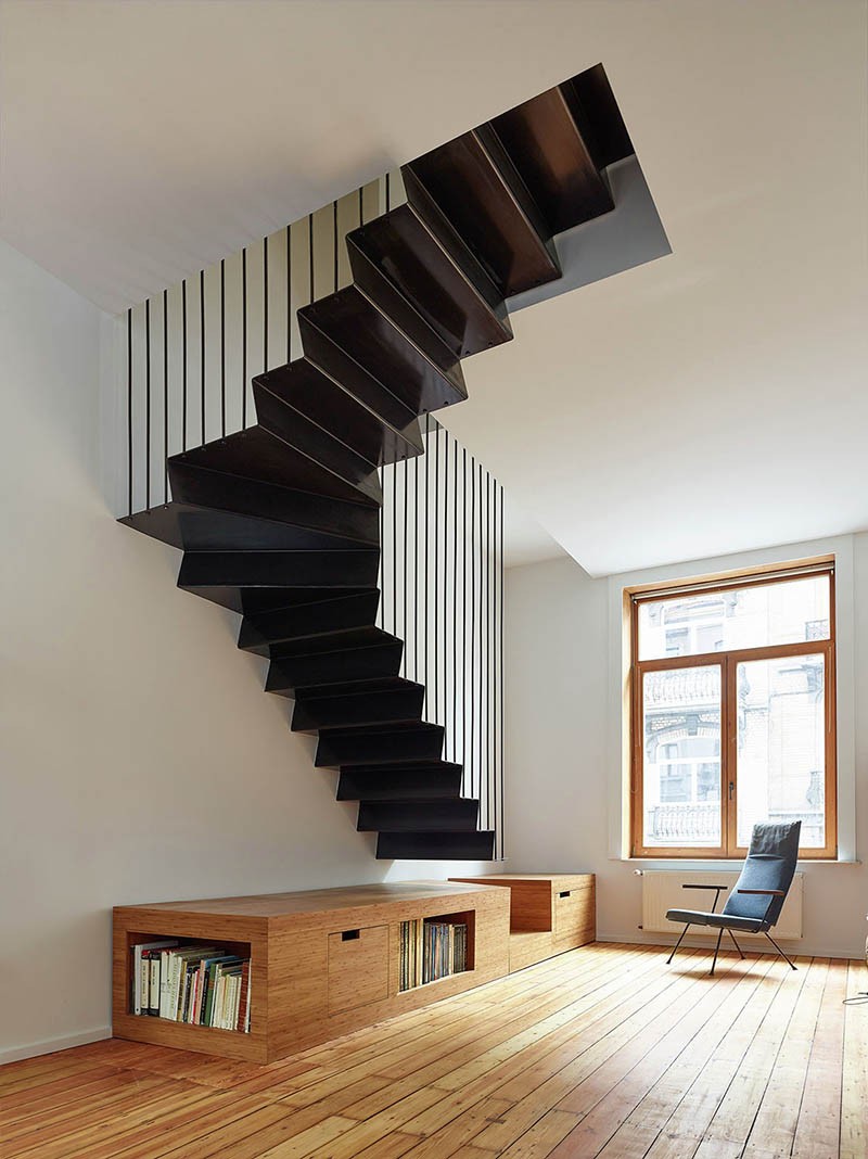 Staircase Design by Edouard Brunet and Francois Martens