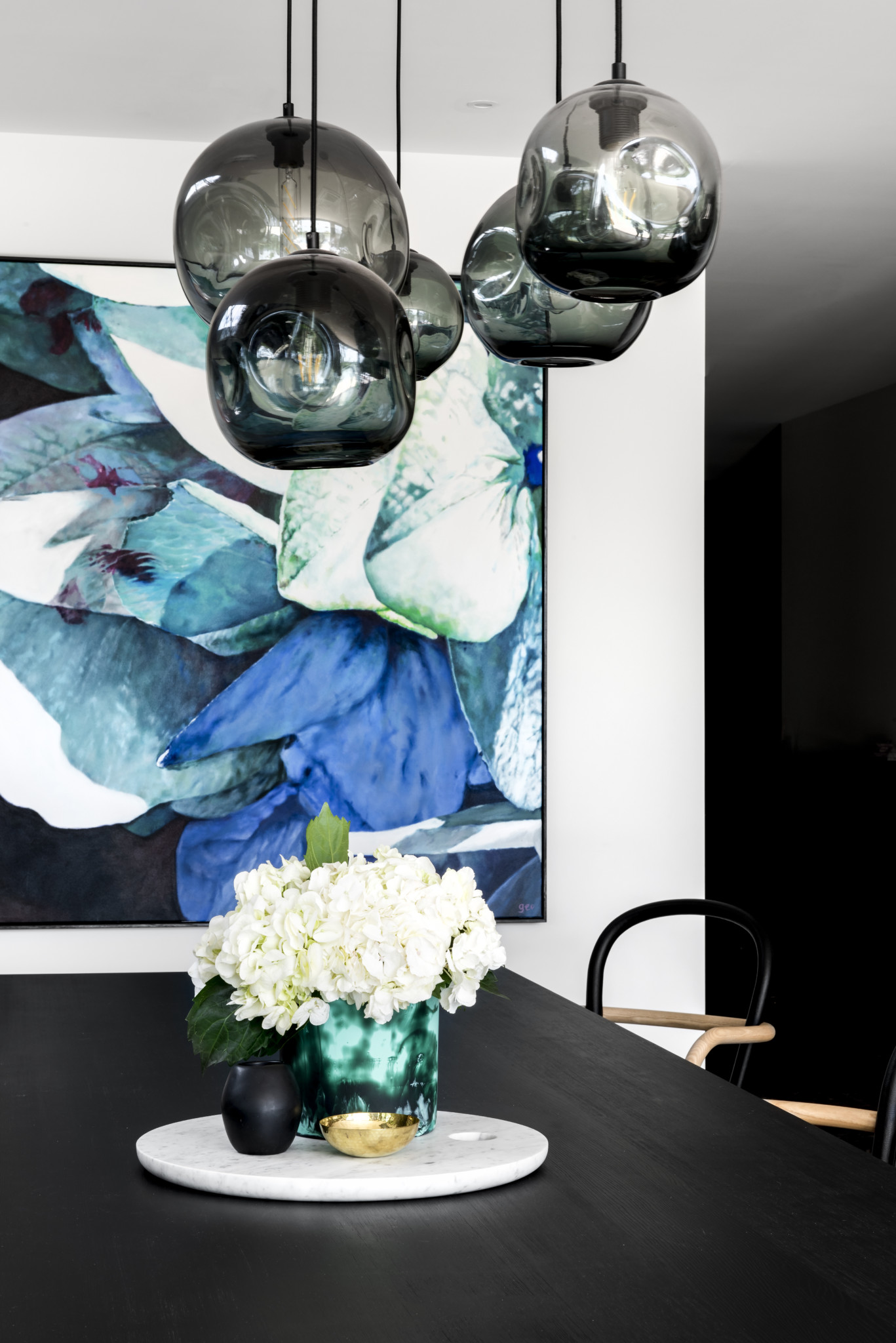 plants on the table organized