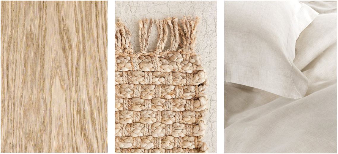 RAW TIMBER - ORGANIC  WEAVES - NATURAL LINEN 