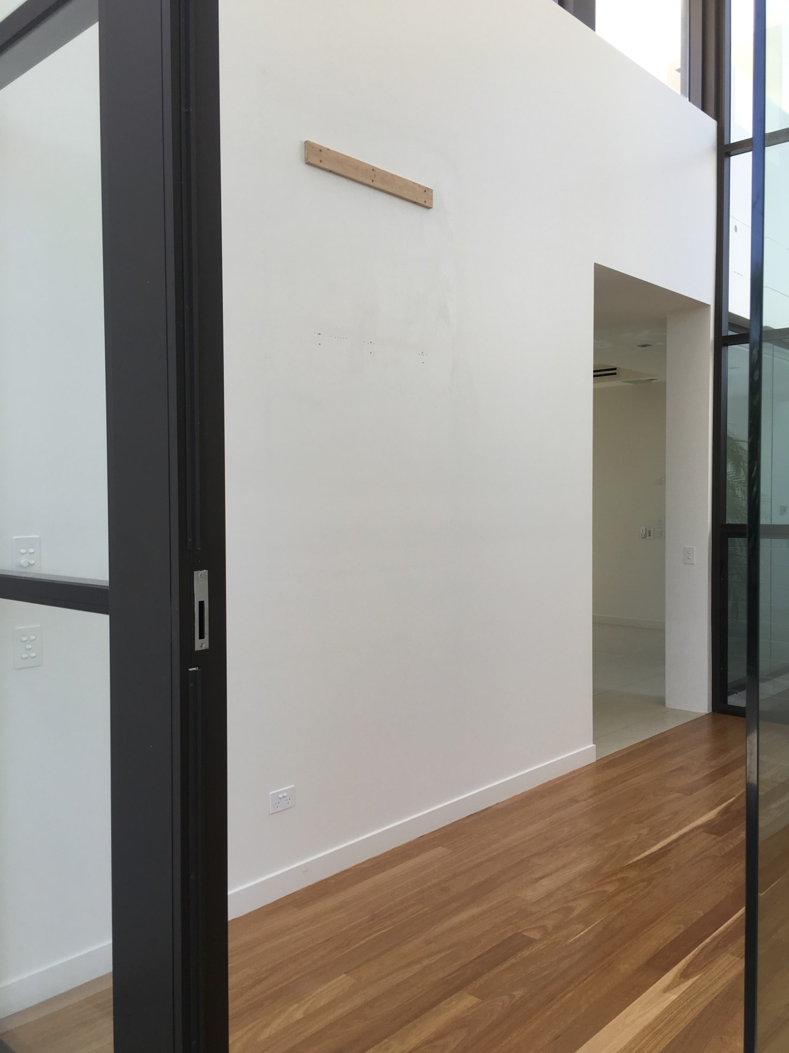 interior design wall and hallway