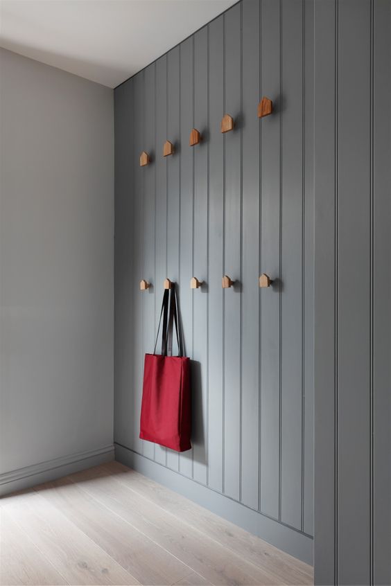 mudroom with bag
