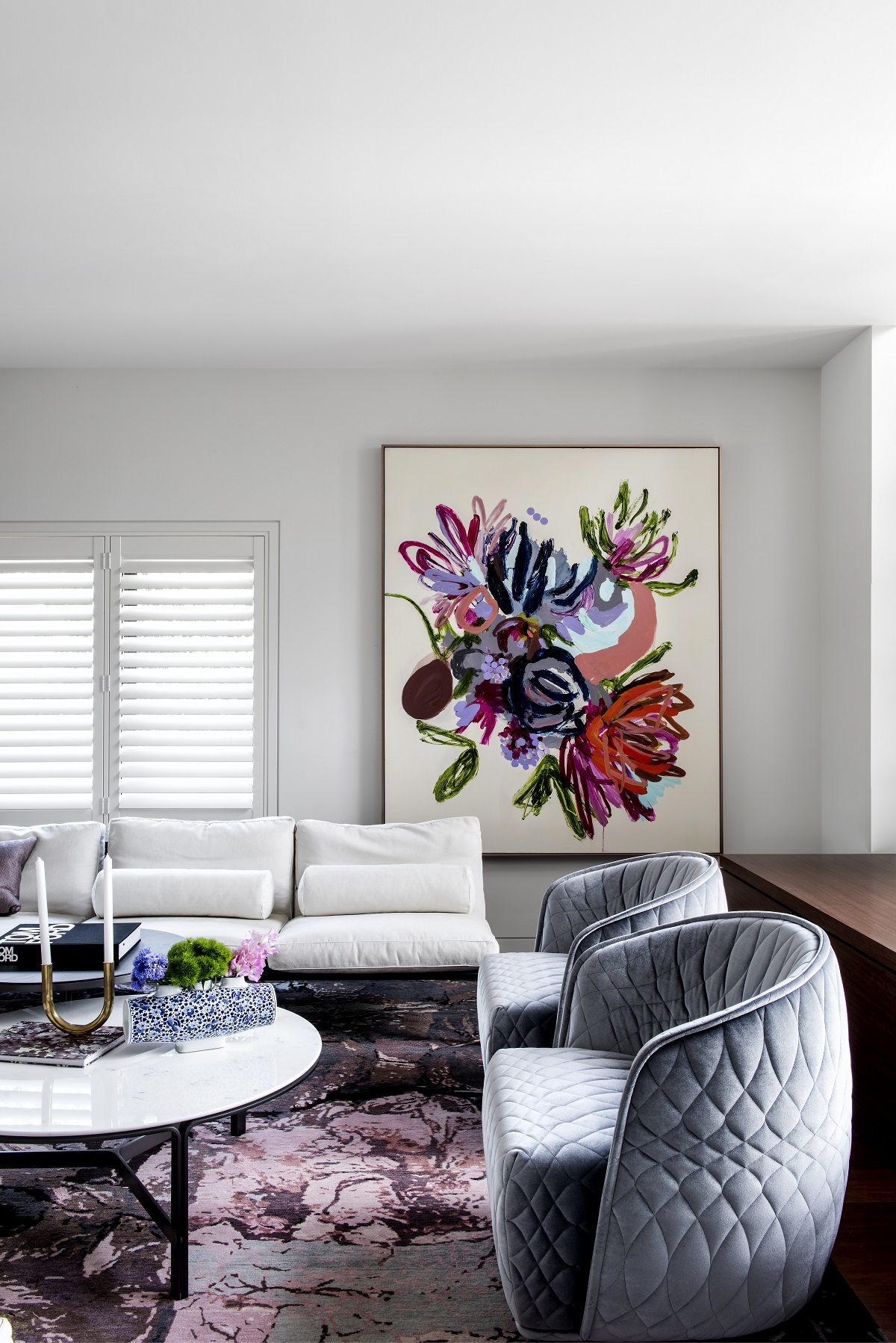 Tennyson Residence couches