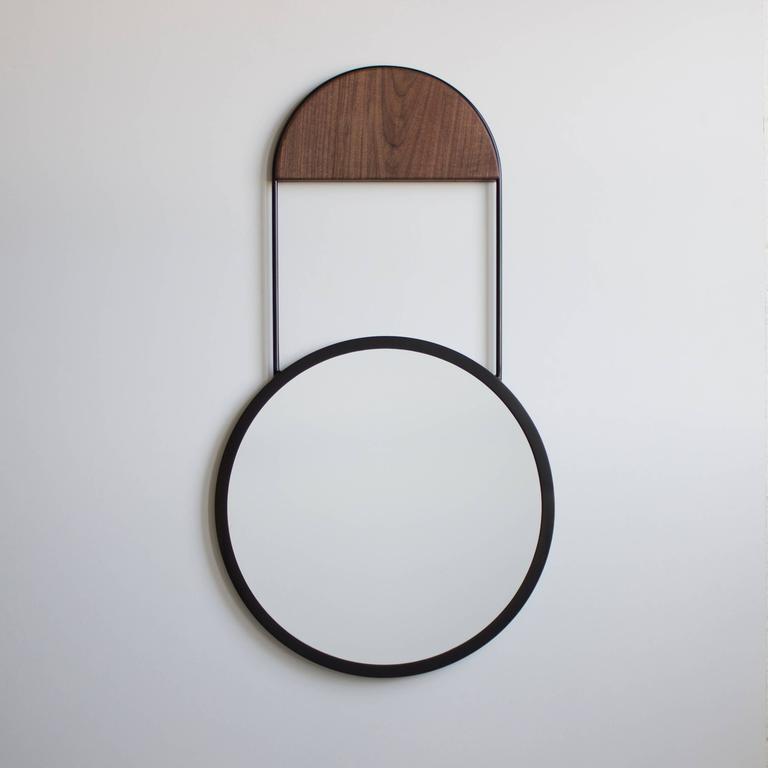round with oblong size mirror