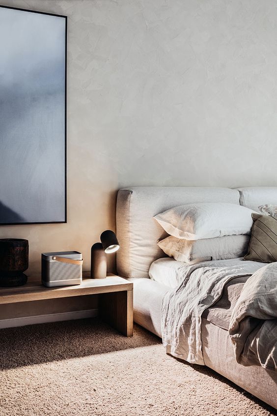 Bedframe design by Ivano Redaelli - Pacific Bondi Penthouse