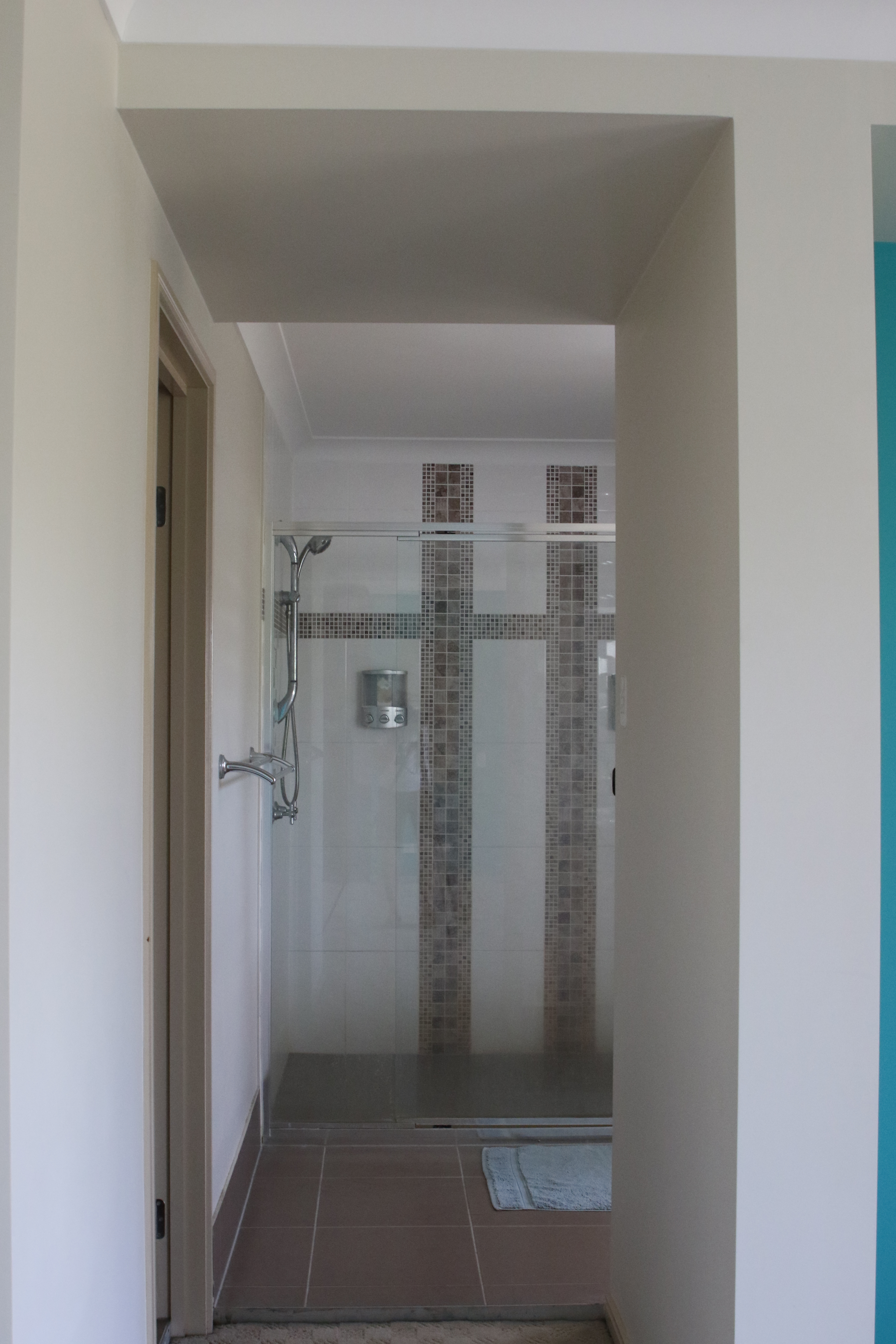 THE MASTER SUITE shower area