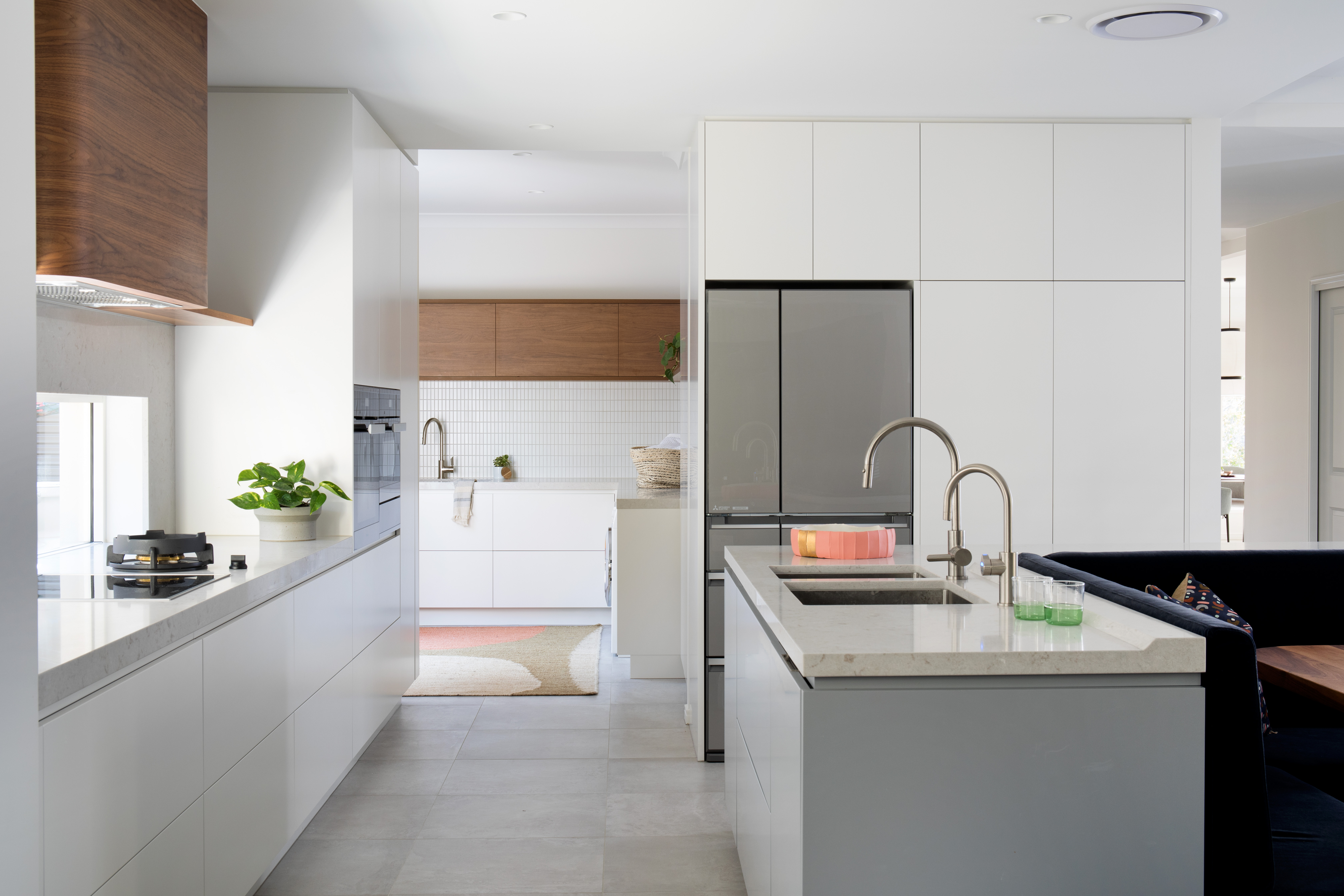 THE KITCHEN cooking area