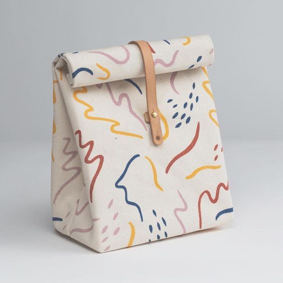 Lunch bag by Tess Rubinstein