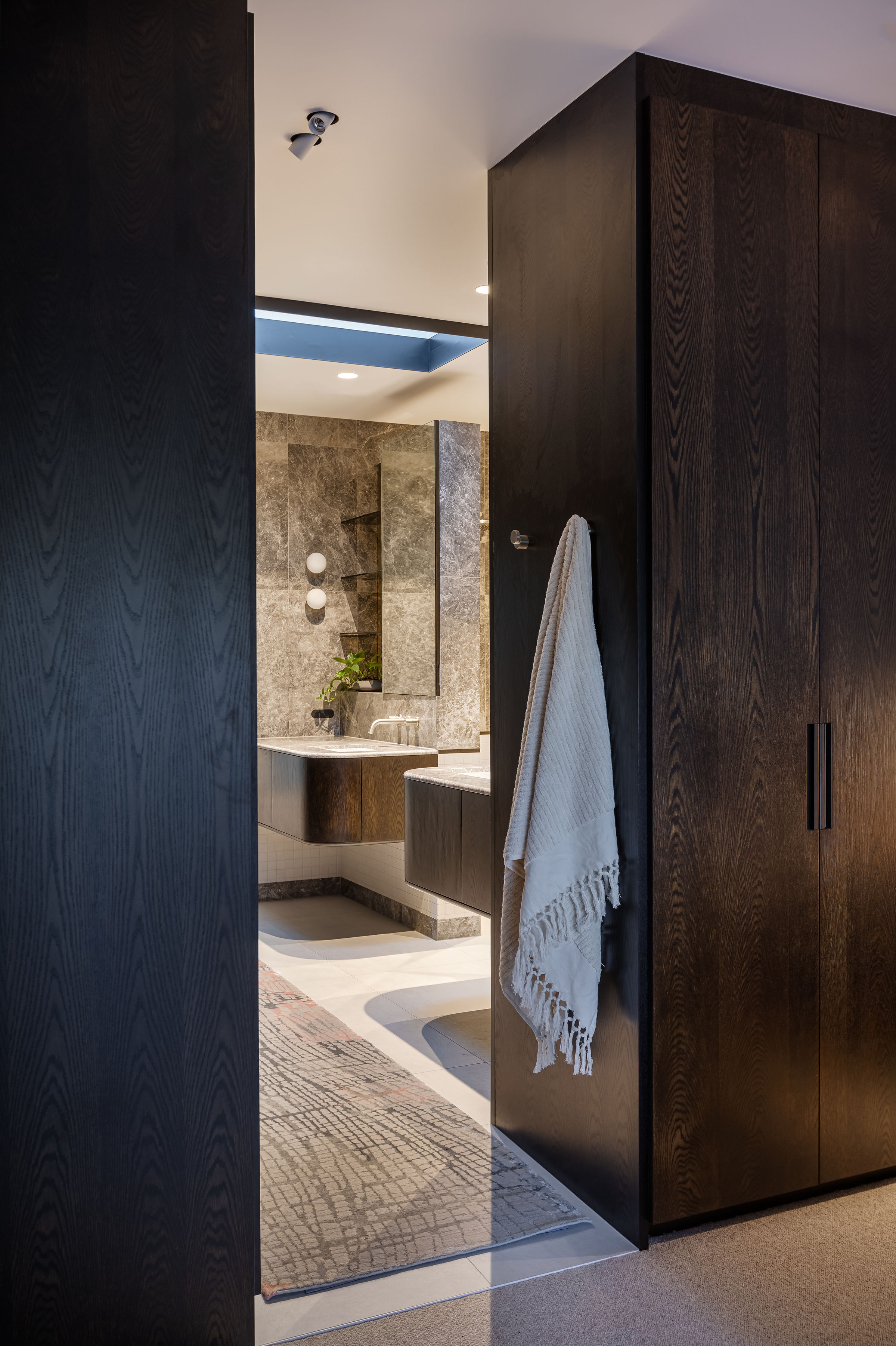 Master Suite after - bath entance