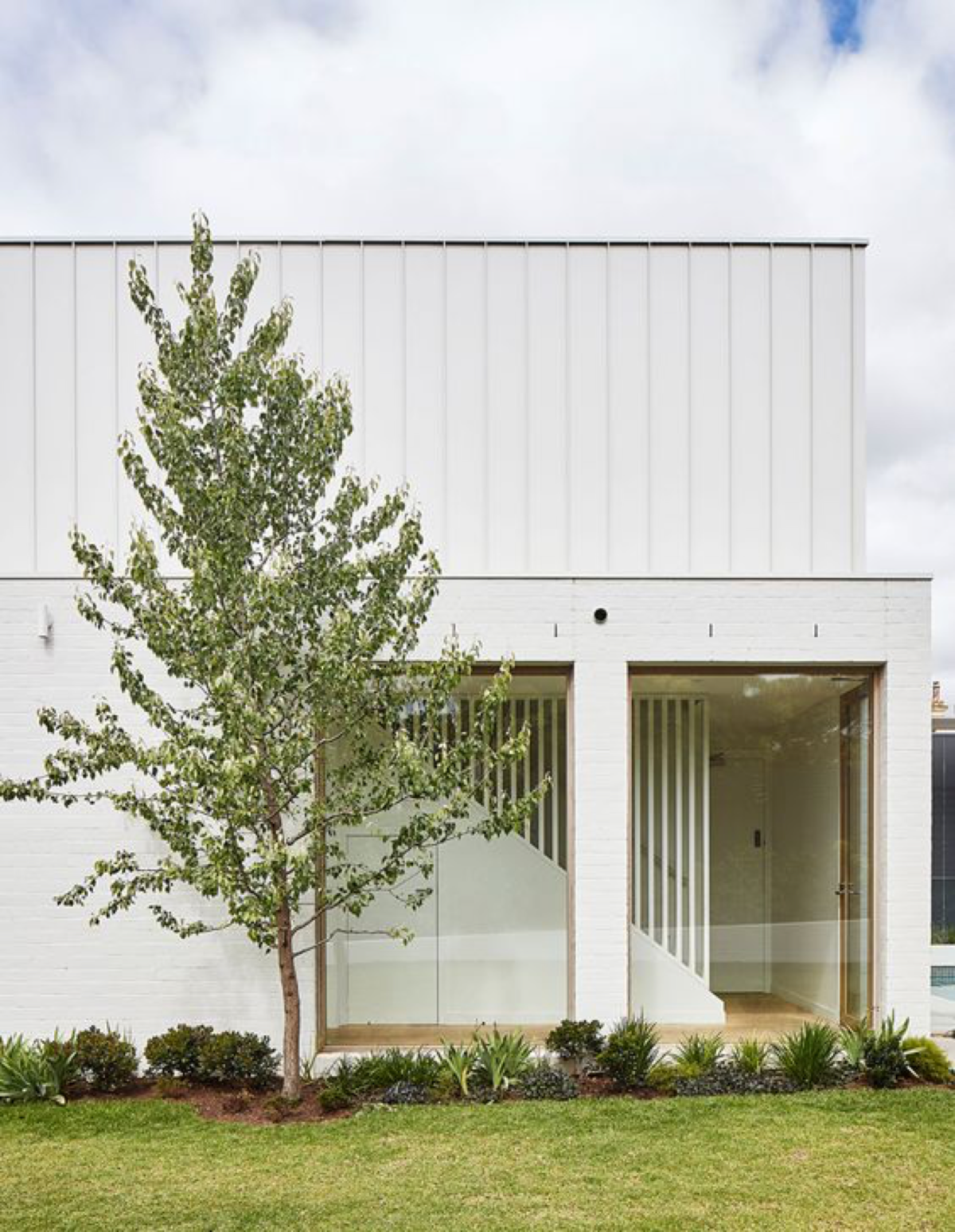 The statement painted bricks