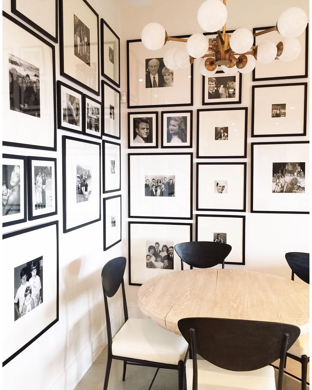 The Perfect Family Photo Wall