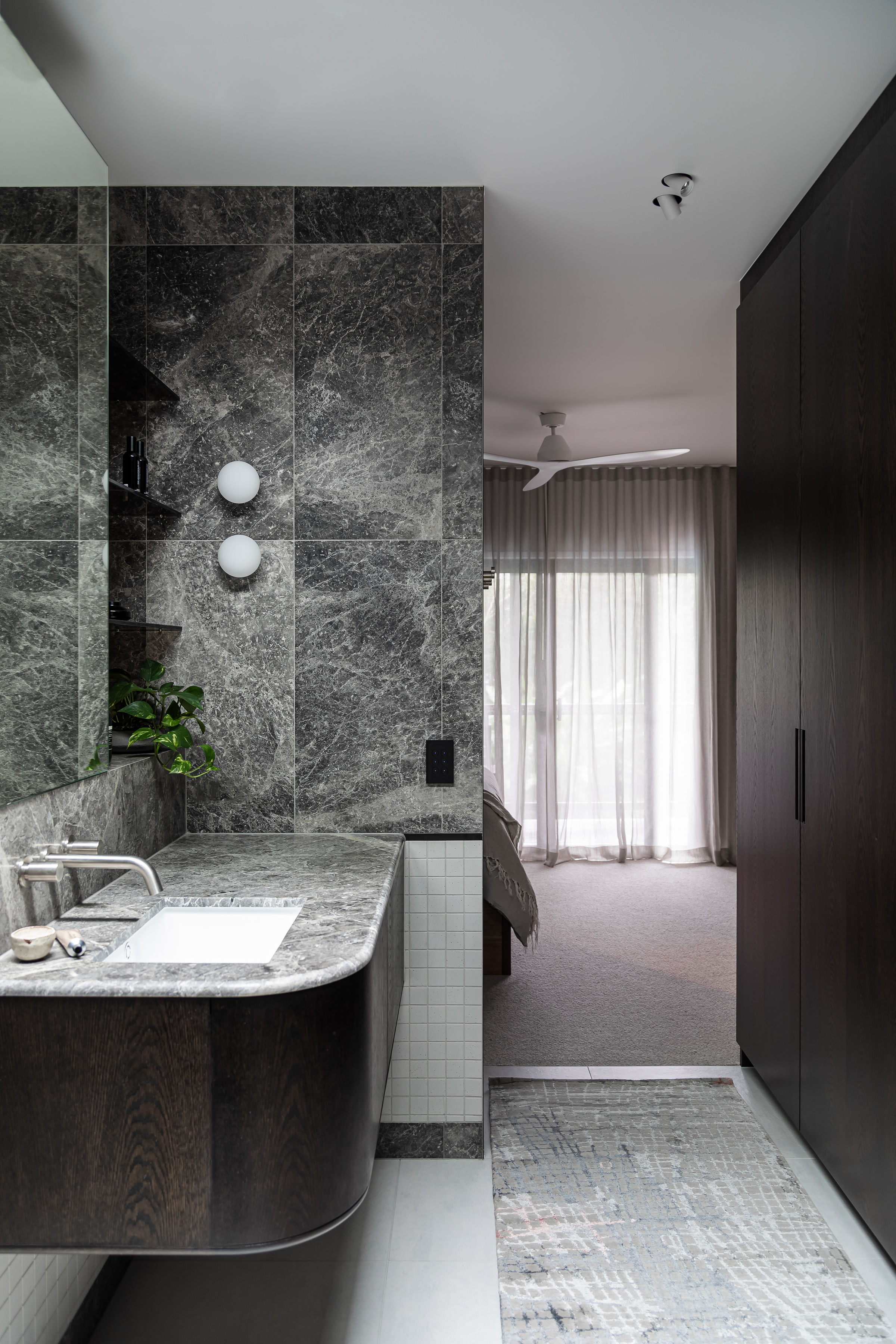 bathroom sink stone