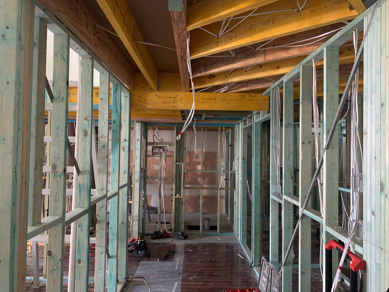 house renovation interior structure