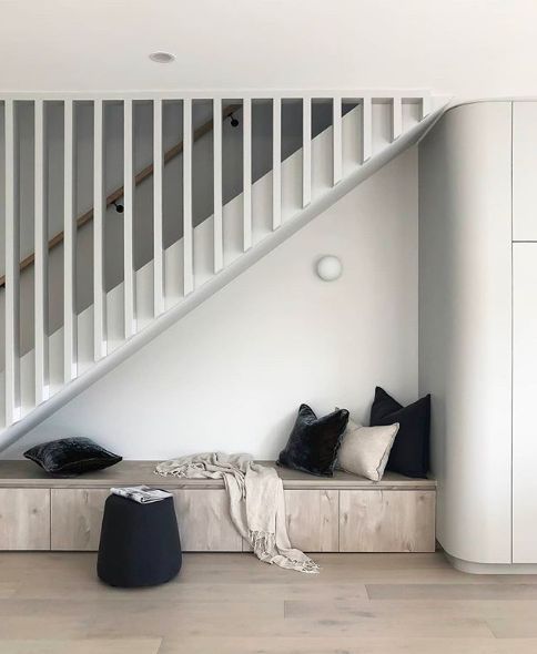 Design by Zephyr and Stone under stairs design