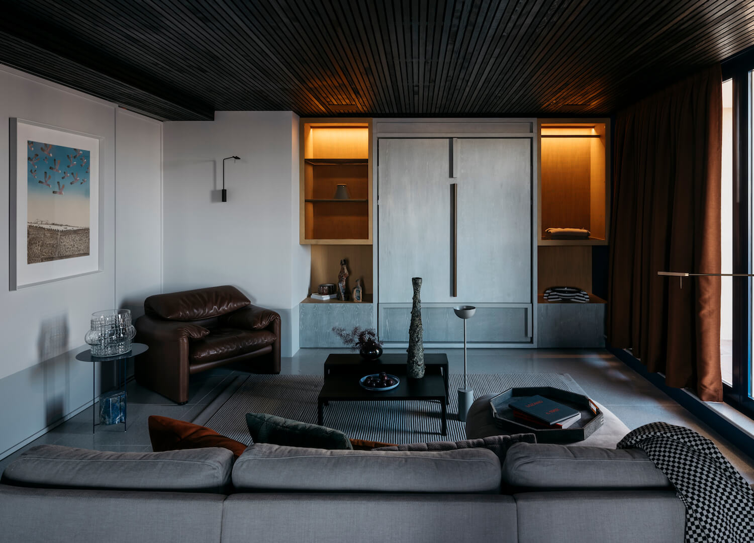 Design by Alicia Sciberras living room design