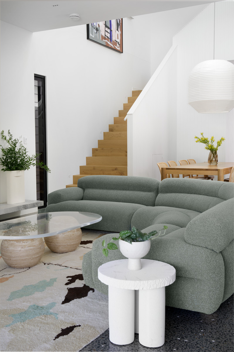 THE LOWER LIVING - stairs