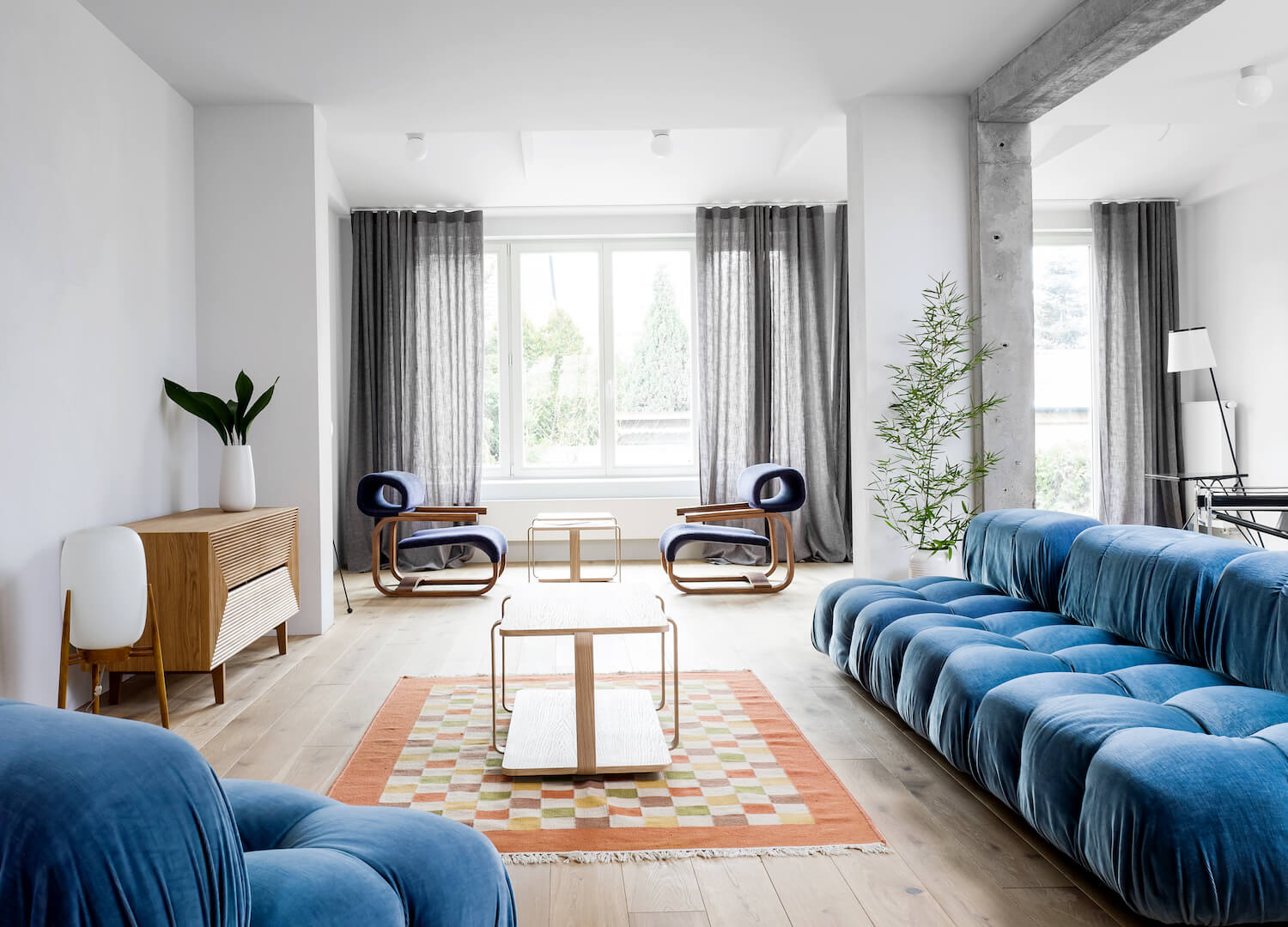 curtains - interior Design by Loft Kolasinki