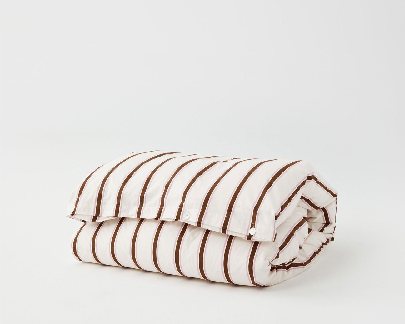 Tekla Cotton Percale Bedding in 'Anholt Stripes'