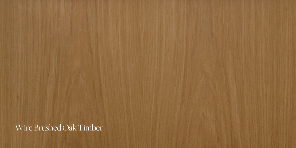 Wire Brushed Oak Timber