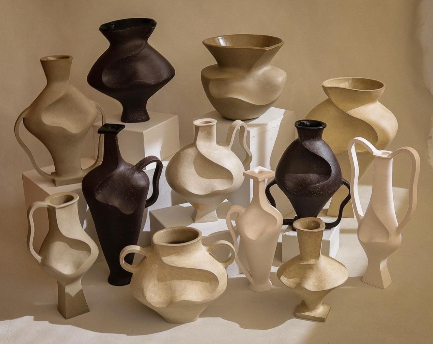 ceramic vases