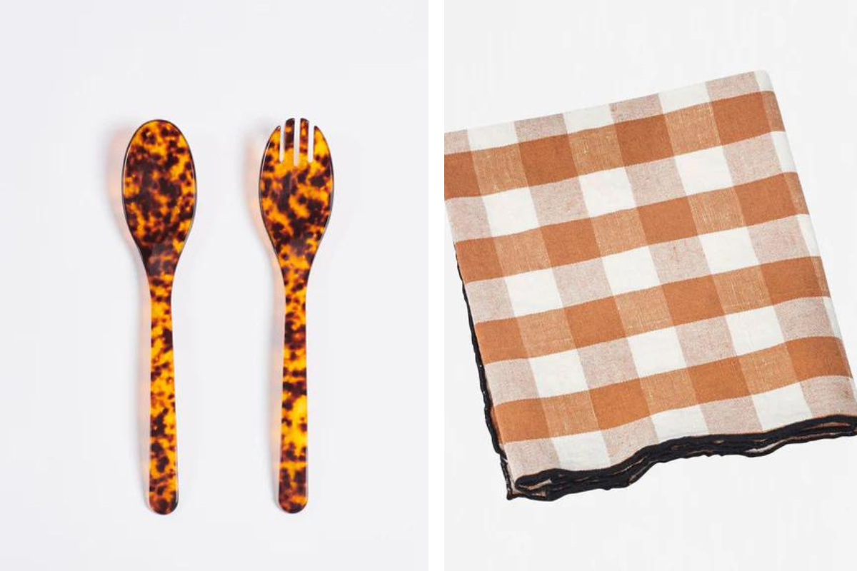 Napkins & Salad Servers