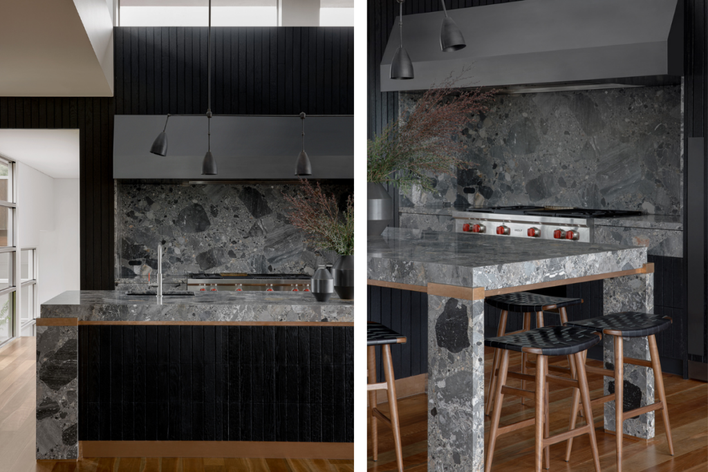 Custom Blackened Steel Rangehood