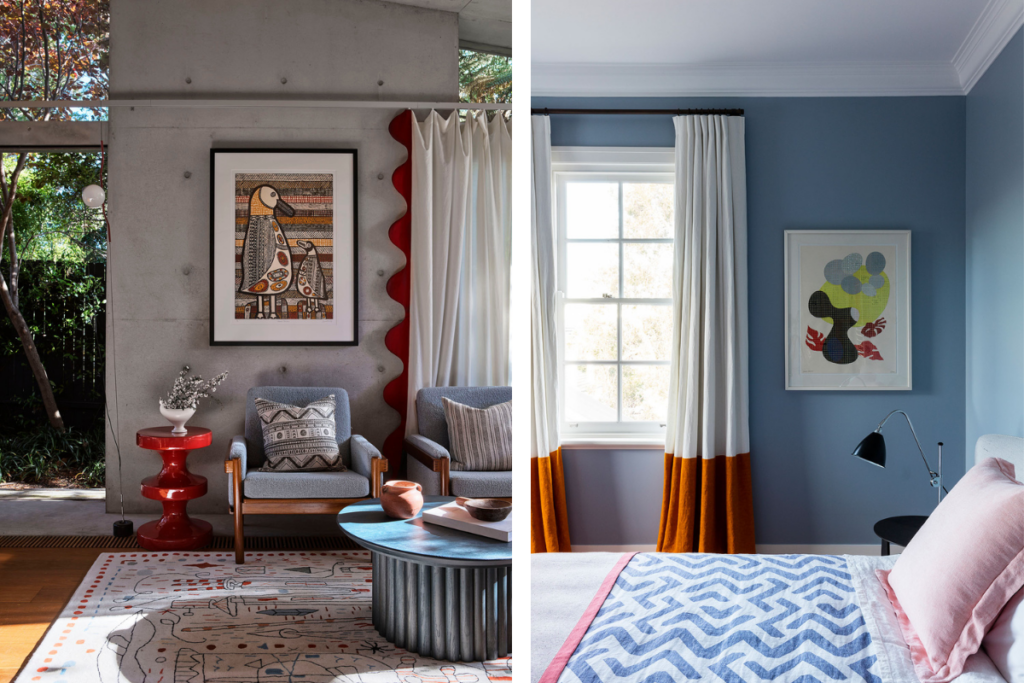 mix and match curtains