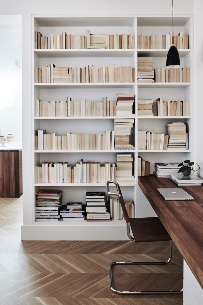 bookshelves