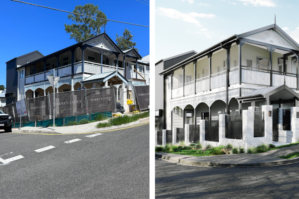 before an after renovation