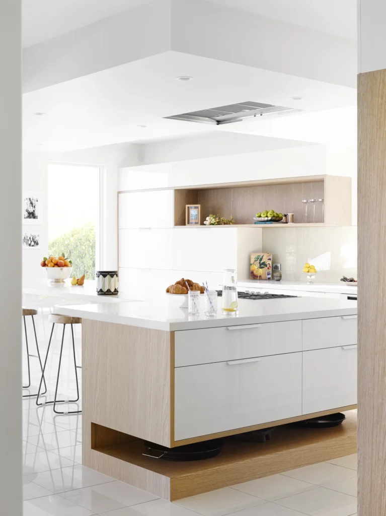 white modern kitchen