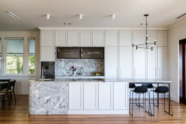 white kitchen cabinet